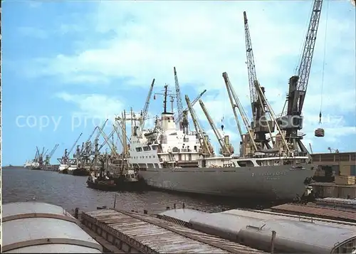 Schiffe Rostock ueberseehafen Kat. Schiffe