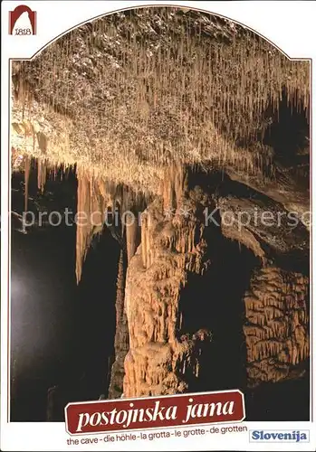 Hoehlen Caves Grottes Postojnska Jama Dvorana cevcic Slowenien Kat. Berge