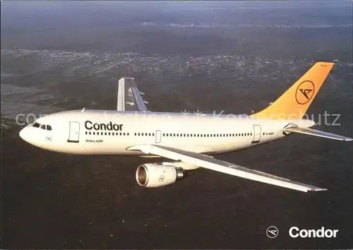 Flugzeuge Zivil Condor Airbus A 310 203 Kat. Airplanes Avions