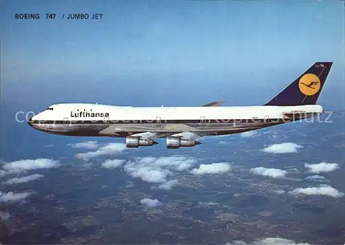 Lufthansa Boeing 747 30 Jumbo Jet Kat. Flug