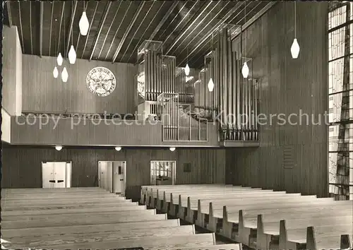 Kirchenorgel Schuke Orgel Kaiser Friedrich Gedaechtniskirche Kat. Musik