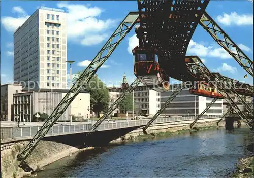 Schwebebahn Wuppertal Kat. Bahnen