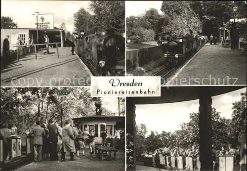 Lokomotive Pioniereisenbahn Dresden  Kat. Eisenbahn