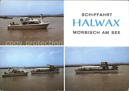 Motorboote Halwax Moerbisch am See  Kat. Schiffe