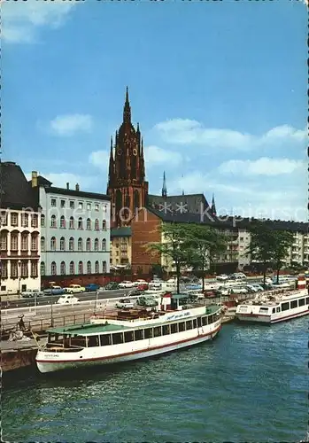 Motorboote Frankfurt am Main Dom  Kat. Schiffe