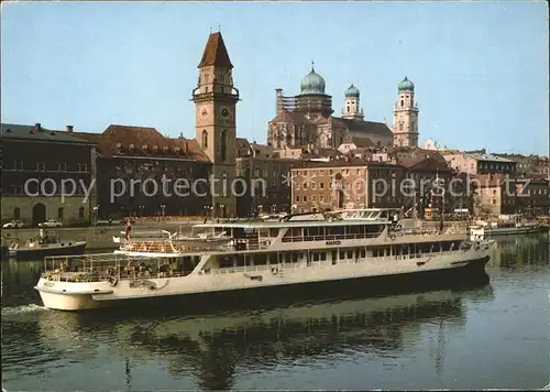 Motorschiffe MFGS Rakoczi Passau Rathaus Dom  Kat. Schiffe