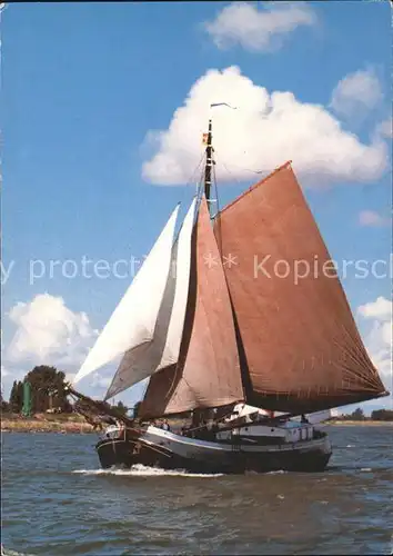 Segelschiffe Zeiltjalk Wending Kat. Schiffe