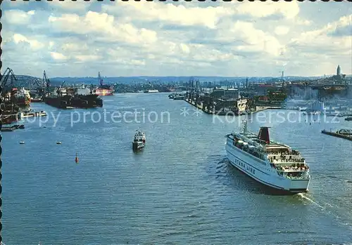 Faehre Stena Line Goeteborg Hafen Kat. Schiffe