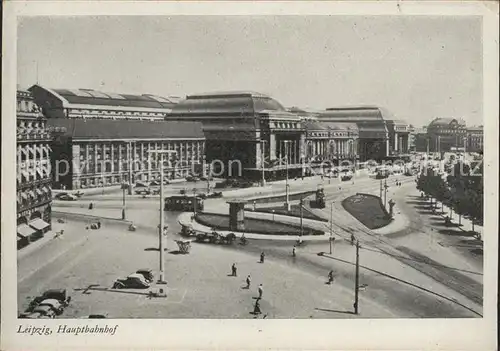 Bahnhof Leipzig Hauptbahnhof Kat. Eisenbahn