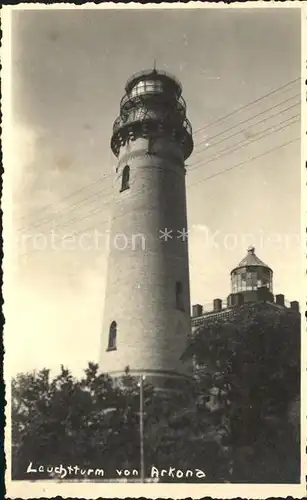 Leuchtturm Lighthouse Arkona Kat. Gebaeude