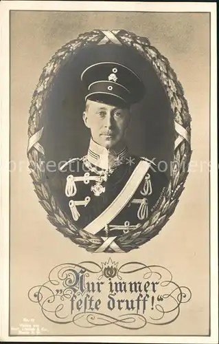 Adel Preussen Wilhelm von Preussen  Kat. Koenigshaeuser
