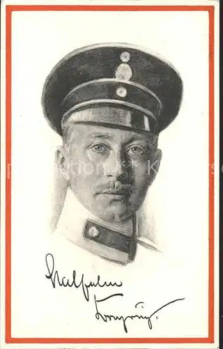 Adel Preussen Wilhelm von Preussen  Kat. Koenigshaeuser