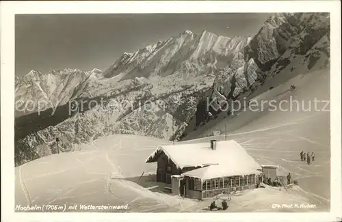 Foto Huber H. Nr. 574 Hochalm Wettersteinwand  Kat. Fotografie