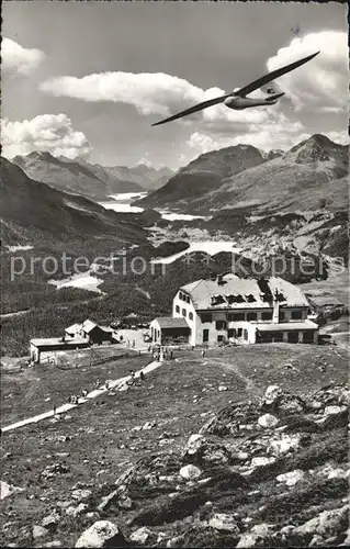 Segelflug Hotel Muottas Kulm Oberengadin Kat. Flug