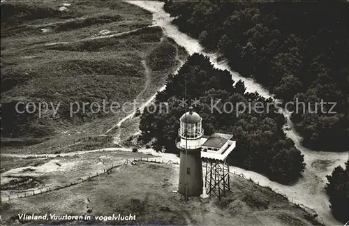 Leuchtturm Lighthouse Vlieland Vuurtoren  Kat. Gebaeude