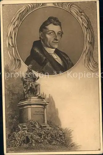 Gabelsberger Franz Xaver Denkmal  Kat. Persoenlichkeiten