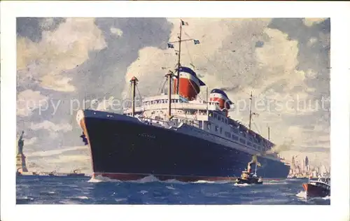 Dampfer Oceanliner S.S. America Kat. Schiffe