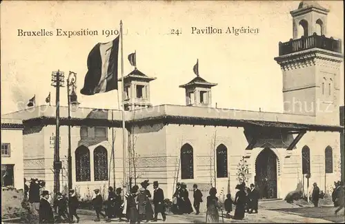 Exposition Universelle Bruxelles 1910 Pavillon Algerien Kat. Expositions