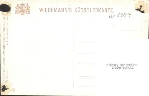 Verlag Wiedemann WIRO Nr. 2072 A Feldberg Taunus Blick vom Fuchsstein  Kat. Verlage