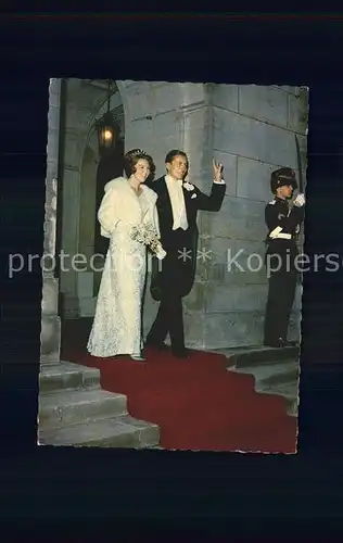 Adel Niederlande Hochzeit Prinzessin Beatrix Prinz Claus Kat. Koenigshaeuser