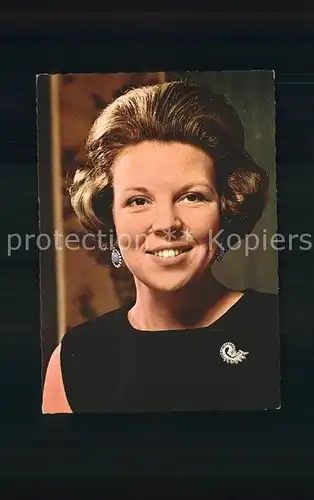 Adel Niederlande Prinzessin Beatrix  Kat. Koenigshaeuser