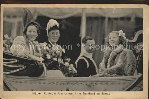 Adel Niederlande Koenigin Juliana Prinz Bernhard Prinzessin Beatrix Kat. Koenigshaeuser