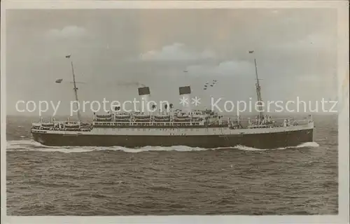 Dampfer Oceanliner Monte Sarmiento  Kat. Schiffe