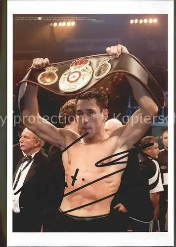 Boxen Boxing Felix Sturm Autogramm  Kat. Sport