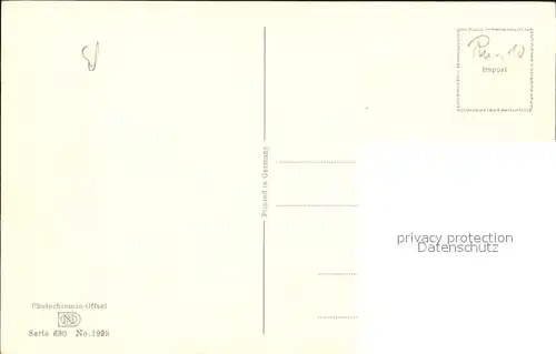Rosen Verlag Photochromie Offset Nr. 1998 Serie 690 Kat. Pflanzen