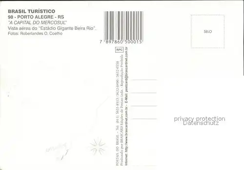 Stadion Porto Alegre Estadio Gigante Beira Rio Brasilien  Kat. Sport