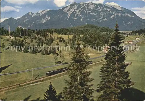 Eisenbahn Garmisch Partenkirchen Mittenwald  Kat. Eisenbahn