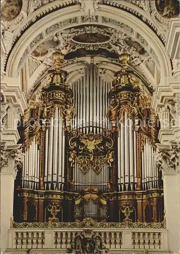 Kirchenorgel Dom Passau Kat. Musik