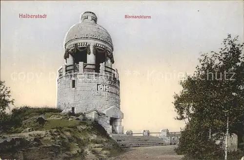 Bismarckturm Halberstadt Kat. Persoenlichkeiten