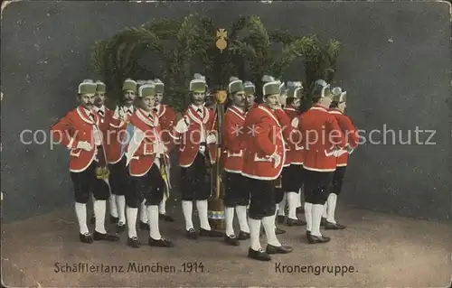 Schaefflertanz Muenchen Kronengruppe Kat. Tanz