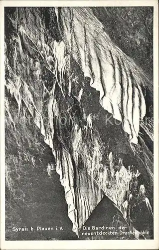 Hoehlen Caves Grottes Drachenhoehle Syrau Gardinen Kat. Berge