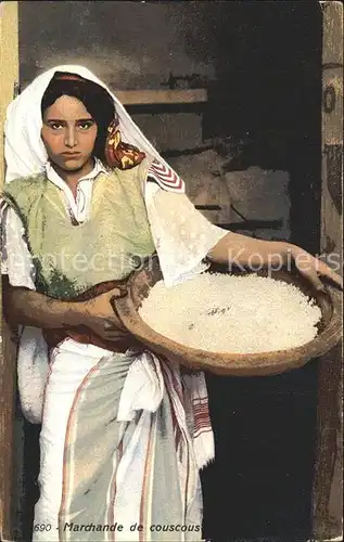Typen Arabien Marchande de couscous