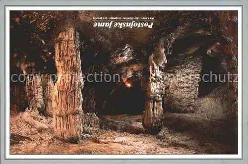 Hoehlen Caves Grottes Postojnske jame Crna jama Kat. Berge