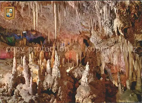 Hoehlen Caves Grottes Mallorca Porto Cristo Paraiso perdido de Milton Kat. Berge
