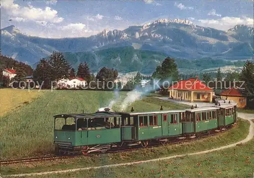 Eisenbahn Chiemseebahn Prien am Chiemsee Kat. Eisenbahn