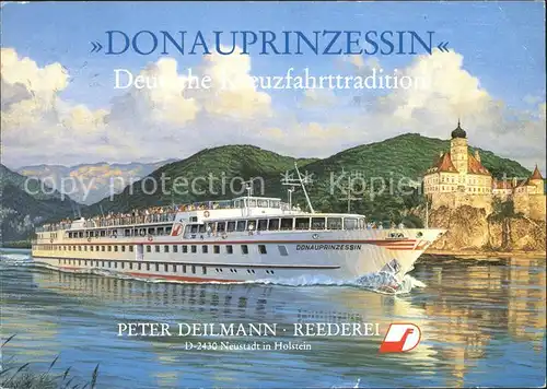 Motorschiffe MS Donauprinzessin Neustadt Holstein Kat. Schiffe