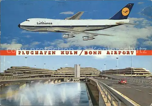 Lufthansa Flughafen Koeln Bonn  Kat. Flug