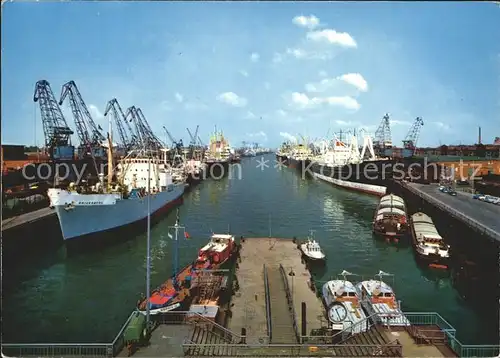 Schiffe Hamburg ueberseehafen Kat. Schiffe