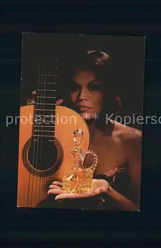 Werbung Reklame Olivenoel Frau Gitarre Kat. Werbung