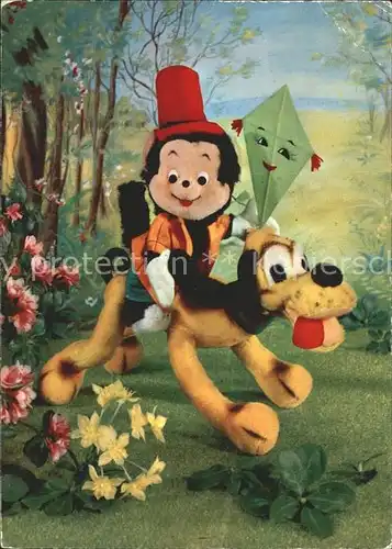 Disney Walt Plueschtiere Pluto Drachen  Kat. Unterhaltung