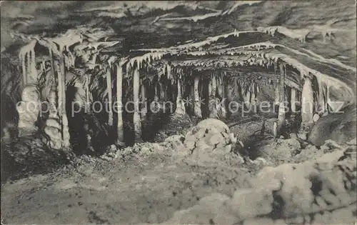Hoehlen Caves Grottes Hermannshoehle Ruebeland  Kat. Berge