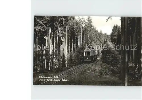 Strassenbahn Thueringerwaldbahn Gotha Friedrichroda Tabarz Kat. Strassenbahn