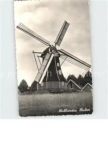 Windmuehle Meenkmolen Holland  Kat. Gebaeude und Architektur