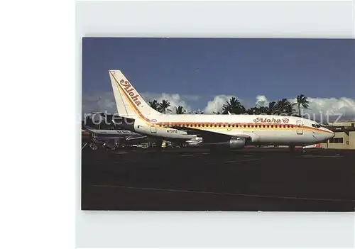 Flugzeuge Zivil Aloha Boeing 737 297 Kat. Airplanes Avions