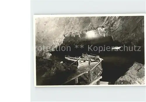Hoehlen Caves Grottes Han sur Lesse Lac d Embarquement  Kat. Berge