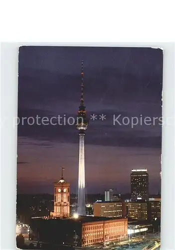 Fernsehturm Funkturm Berlin  Kat. Gebaeude